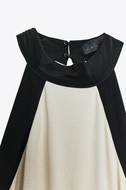 DRESS WITH MATCHING BELT - Zara фото 7