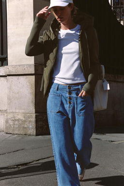 CONTRAST PADDED JACKET - Zara фото 11