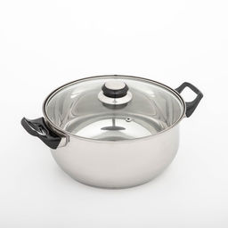 Кастрюля Astell, 4.8 л, d=24 см, с крышкой, капсульное дно, нержавеющая сталь, хромированная