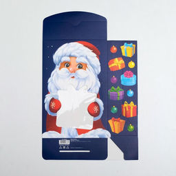 Коробка складная Дед Мороз!, 15 7 22 см - Дарите счастье фото 4