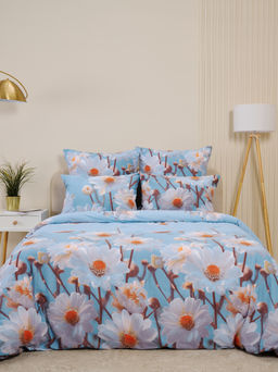 Пододеяльник бязь люкс на молнии - Ромашки 180х215