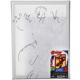 Картина по номерам в плёнке Железный человек, 30х40 см, Мстители - Marvel фото 5