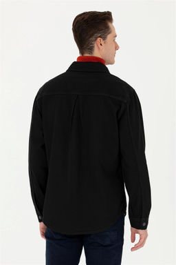 U. S. Polo Assn / Мужская черная джинсовая рубашка - U.s. polo assn фото 12