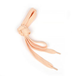 Шнурки плоские полиэфир 15мм 130см арт.57/15 цв.пудра 1108 уп.144шт