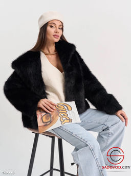 Шуба искусственная женская - Bruno фото 6