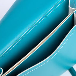 Сумка детская для девочки Кошечка, на клапане, бирюзовая, розовая - NAZAMOK KIDS фото 4