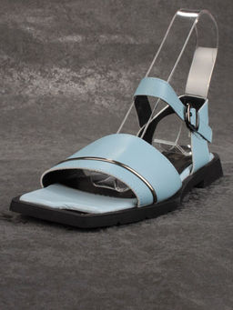 08-PEY183-5 LIGHT BLUE Босоножки женские (натуральная кожа)