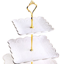 26514 Конфетница 3х ярус ЭЛИС 15-20-26см LR (х12) - Mayer&boch фото 3