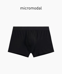 ATLANTIC MH-1201 Трусы шорты Micromodal черный  фото 2