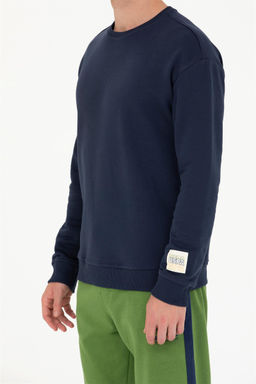 Мужской темно-синий свитшот - U.s. polo assn фото 6