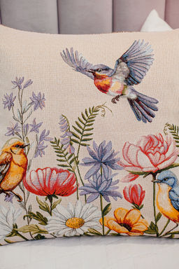 Наволочка декоративная 50х50 Птички