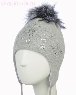 12746/UC-F MGU Ушанка для девочки (48-52)