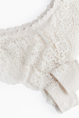 Pack de 2 bragas Brazilian de encaje - H&m фото 6