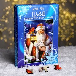 Пазл фигурный Волшебство Нового года - Лесная мастерская фото 2