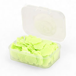 Цена за 5 шт. Мыло дорожное в футляре, жасмин