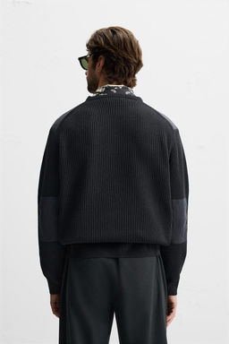 SWEATER WITH MATCHING PATCHES - Zara фото 3