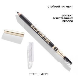 Stellary Карандаш для бровей с аппликатором / Eyebrow pencil тон 500  фото 3