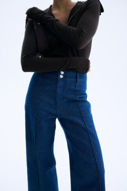 Wide High Ankle Jeans - H&m фото 10