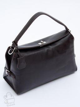 Сумка женская кожаная 1026L coffee Polina&Eiterou