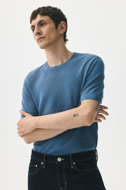 Camiseta de punto Slim Fit - H&m фото 3