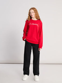 Regular Fit K?z ?ocuk Pantolon