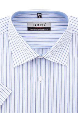 Сорочка мужская короткий рукав GREG Gb121/309/347/Z/1