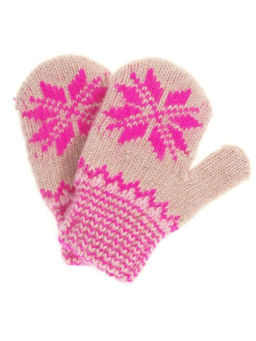 Варежки детские "Звезда" 2 цвета 0203-7