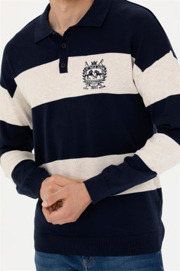 Мужской темно-синий свитер - U.s. polo assn фото 13