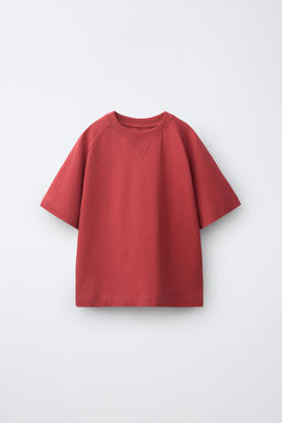 CONJUNTO CAMISETA Y BERMUDA / Rojo medio - Zara фото 2