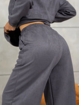 Костюм женский под замшу мод.2082 - Барболета фото 26