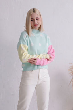 11804 Свитер в нежных оттенках (остаток: 42)