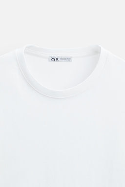 BASIC MEDIUM WEIGHT T-SHIRT - Zara фото 9