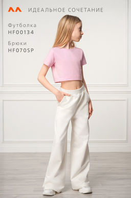 Укороченная футболка для девочки Happyfox