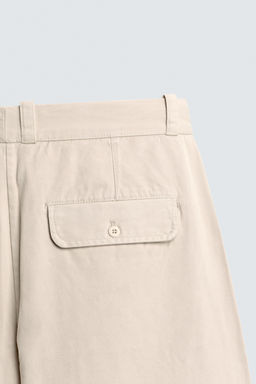 PANTAL?N CHINO WIDE FIT / Blanco roto - Zara фото 10