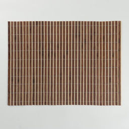 Цена за 2 шт. Салфетка сервировочная на стол «Соломка коричневая», 45×30 см, коричневая