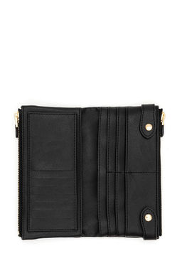 Женский черный кошелек Неожиданная скидка в корзине - U.s. polo assn фото 4