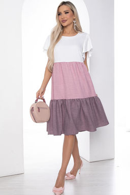 Платье Ветер перемен роза П10109 - Lt collection фото 7