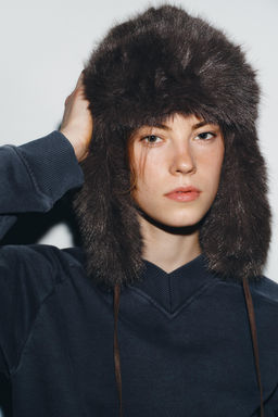 SHEEPSKIN AVIATOR HAT