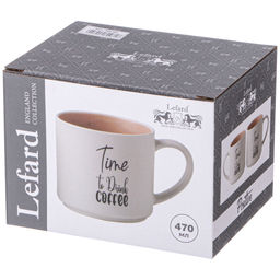 КРУЖКА TIME TO DRINK COFFEE 470 МЛ