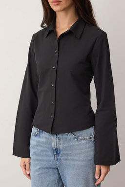 Kahverengi Korse Detayl? Bele Oturan Gomlek TWOAW26GO00055