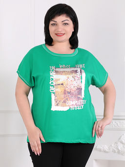 Футболка из тенселя женская