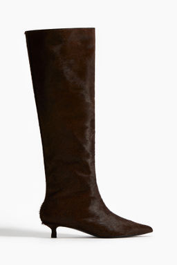 Botas de piel con tac?n kitten - H&m фото 2