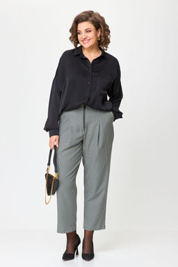 Костюм Michel Chic 1402 черный, клетка  фото 4