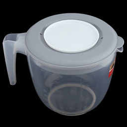 Емкость для миксера пластмассовая "HELSINKI" 1,9л, 22х16,7х15,2см, мерная, пепельный жемчуг (Россия)