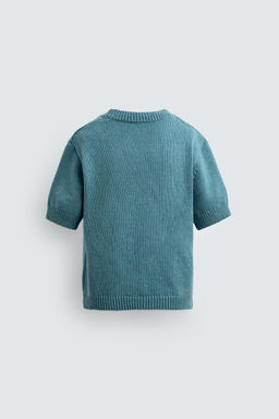FIGARO JACQUARD KNIT T-SHIRT HARRY LAMBERT FOR ZARA X DISNEY  фото 2