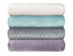 Покрывало-плед Бабблз ЛАТТЕ фланель-микрофибра с тиснением 200*220 см. - Лен поволжья фото 2