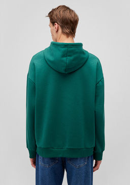 Mavi Logo Bask?l? Kapusonlu Yesil Sweatshirt  фото 4