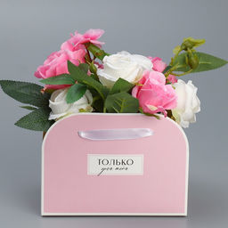 Цена за 5 шт. Переноска для цветов складная Для тебя, 17 13 7 см