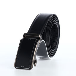 Ремень мужской, 120×3.6 см, регулируемая длина, пряжка автомат, чёрный