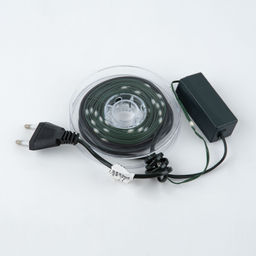 ULD-S1000-100/DGA WARM WHITE IP20 DEW BAND Гирлянда светодиодная "Полоса", 10м. 100 светодиодов. Теплый белый свет. Провод зеленый. ТМ Uniel